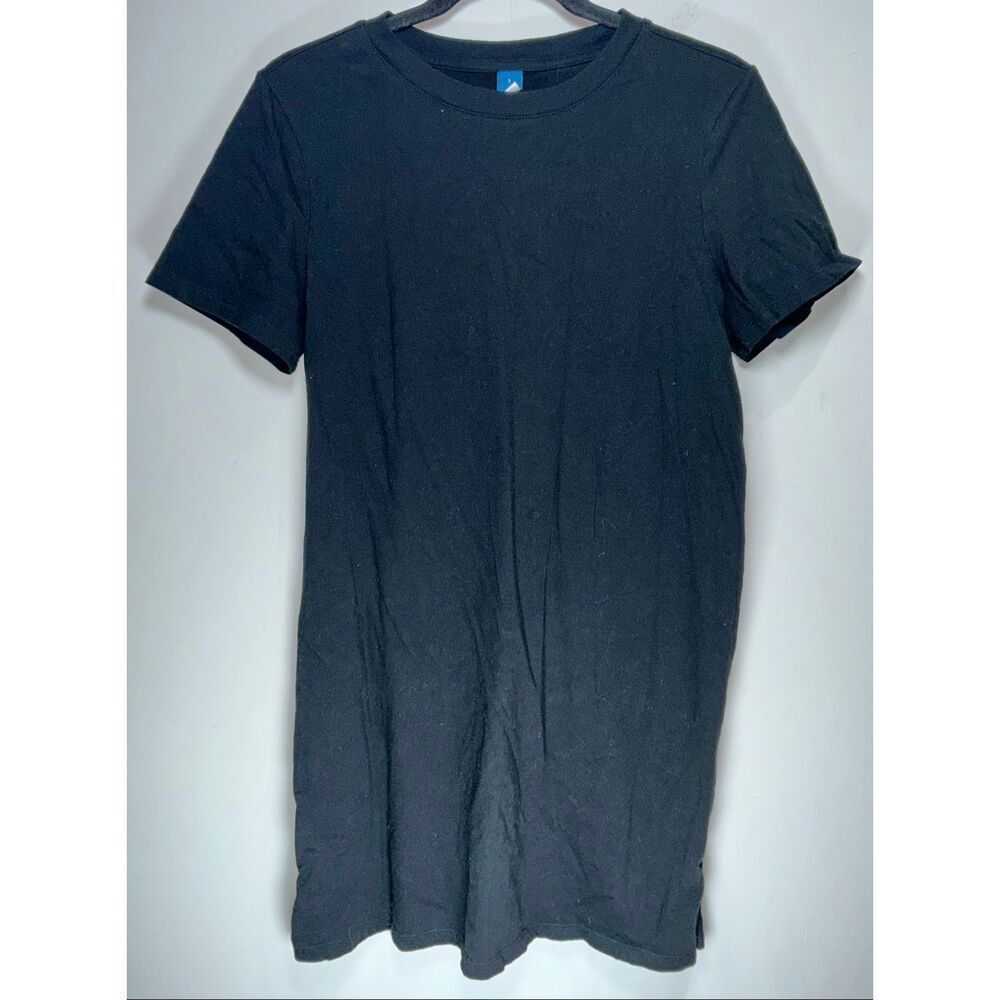 Old navy black tee shirt dress size small